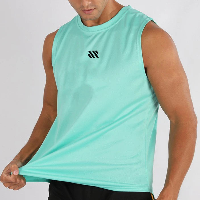 GITF Mannen Bodybuilding Tank Tops Gym Workout Fitness Mouwloos Shirt Running Kleding Stringer Singlet Zomer Toevallige Vest