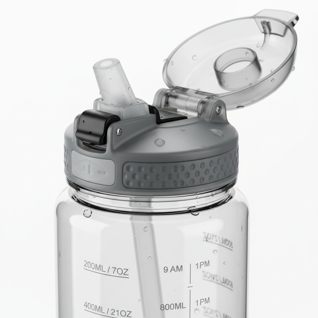 Close-up of HydroMax lid and measurement markings
